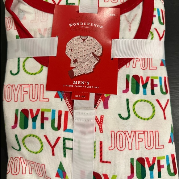 Wondershop NWT Men’s XXL joyful 2 pc. Pj set - Picture 4 of 5